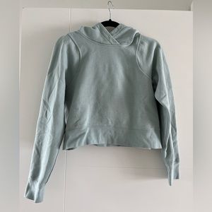 Lululemon Cropped Loungeful Hoodie - size 4